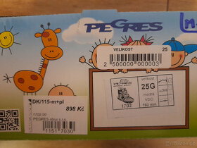 Pegres dětské zimní boty na suchý zip vel. 25 - 4