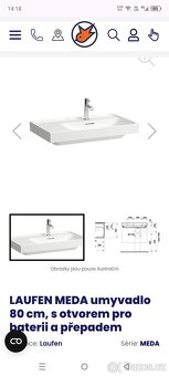 Nové designové umyvadlo Laufen Meda - 4