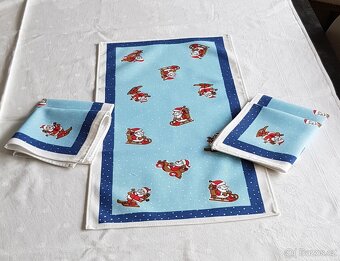 Prostírání – zimní dětské motivy - 4