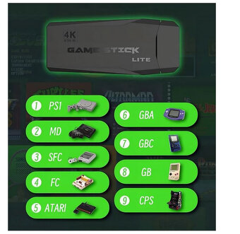 Retro Game Stick HDMI - 4K - Ultra HD - 4
