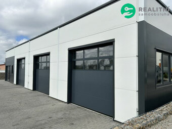 Novostavba haly, pozemek 3000m2, 8km od Brna, u D1 - 4