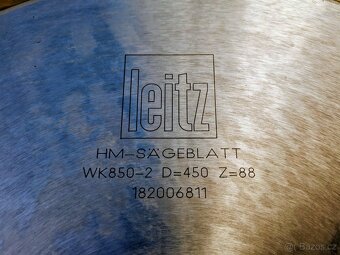 NOVÝ vidiový pilový kotouč vysoké kvality LEITZ 450x3.6x30 + - 4