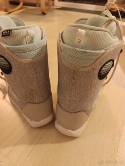 Boty na snowboard Dreamscape 38 bílé - 4