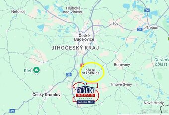 Prodej pozemku pro bydlení, 616 m2 - Dolní Stropnice - Římov - 4