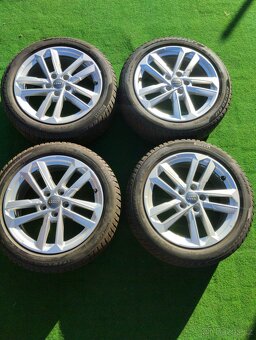 ALU AUDI 5X112 R17' SADA ZIMNÍ KOMPLET - 4