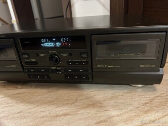 Technics RS-TR373 auto reverse double cassette deck - 4