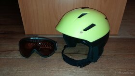 Helma Salomon Ranger2 c.air neon yellow vel.M 56-59 cm. - 4