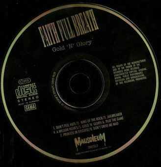 cd Faithful Breath – Gold'n'Glory 1984 - 4