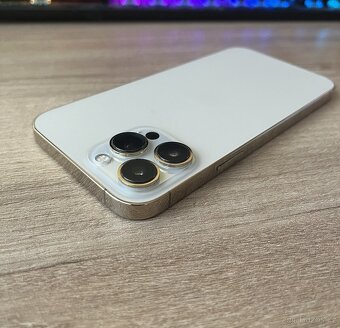 Iphone 13 Pro Max 256 GB Zlatý - TOP STAV - 4