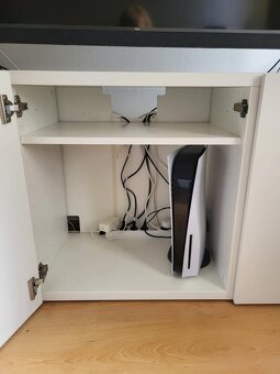 TV stolek IKEA BESTÅ, bílý - 4
