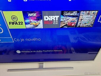 Playstation 4 Slim 500GB, PS4 +hry FIFA, Gta, NFS - 4