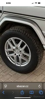 ALU KOLA R18 MERCEDES G W463 ZIMNÍ TOP STAV 1 - 4