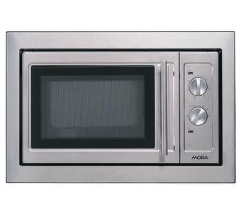 Mora mikrovlnná trouba nerez, vestavná + rámeček - 4