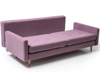 Rozkladaci sedacka  model Hamilton Pink TOP STAV - 4