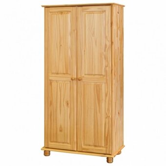 Dřevěná skříň 2dveřová 8860 lakovaná - 4