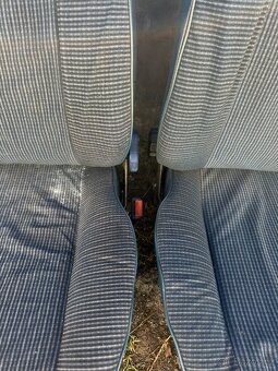 Golf MK2/Jetta MK2 interier - sedadla - modré - 4