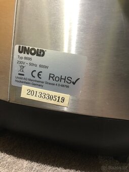 Domácí pekárna Unold 8695 - 4