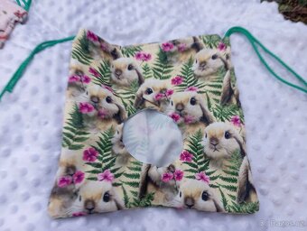 látkové seníky králík,morče - 4