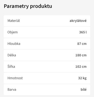 Vana Ravak Evolution 180x102 cm - 4