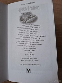 Harry Potter 1. vydání - 4