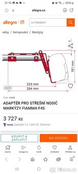 Fiamma držáky markizy vw T4,vwT5 atd. - 4