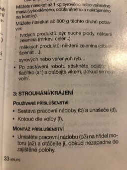 Kuchyňský obot Krups  KA 801 - 4