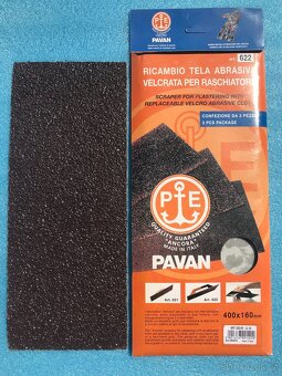 Nové 3 brusné pláty PAVAN 622R (40 cm x 16 cm) - 4