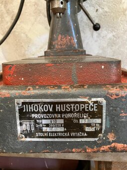 Stolní vrtačka Jihokov - 4