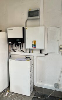 Montáž fotovoltaických panelů a dalších komponent FVE - 4