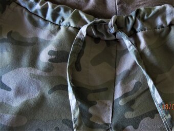 Kalhoty MASKÁČE vel. "S" -pas 86-90cm+dárek(svetr) - 4