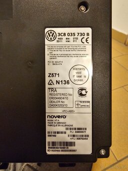 VW Bluetooth jednotka 3C8 035 730 B - 4