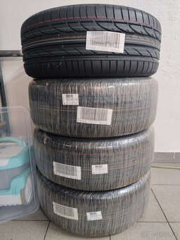 Alu disky 5x112 R19 Škoda Superb originál + pneu - 4