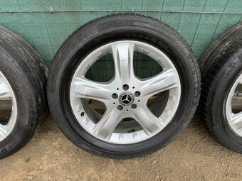 Prodám originální sadu alu kol R19 na MERCEDES ML W164 jak j - 4