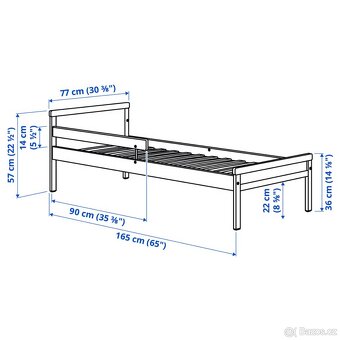 Dětská postýlka SNIGLAR Ikea - 4