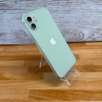 Prodám Apple 12 64GB green-krásný stav, bohaté příslušenství - 4