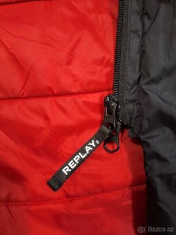 Pánská zimní bunda/parka Replay (velikost M) - 4