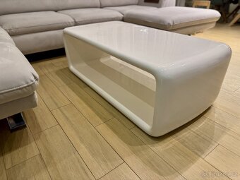 Konferenční stolek vysoký lesk - 4