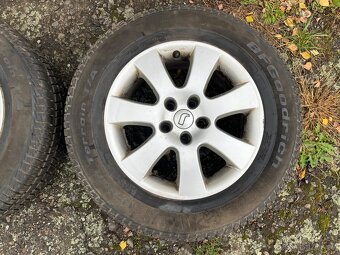 Zimní terénní kola 215/65/16 AT, vzorek 8,5mm 5x112 - 4