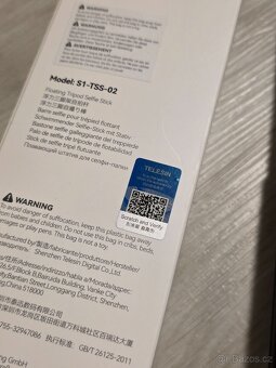 Prodám selfie, stativ tyč Telesin pro GoPro - 4