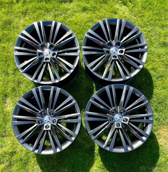 🛞Alu kola Škoda Canopus 19” Superb, 5x112 - 4