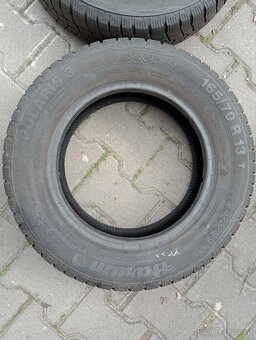 Prodám zimní pneumatiky Barum Polaris 165/70 R13 - 4