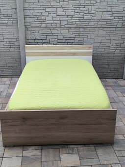 Prodám postel + Matrací 120cm x 200cm - 4