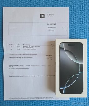 iPhone 16 Pro 256GB bílý NOVÝ NEROZBALENÝ - 4