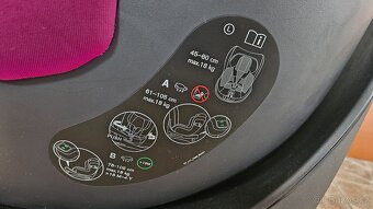 Premiová autosedačka CYBEX 45 - 105 cm, otočná - 4