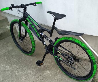 Celoodpružené horské kolo pro výšku postavy 162-177cm - 4