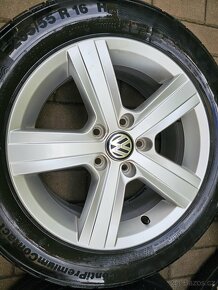ALU disky kola 5x112 VW R16 Touran Caddy Golf ET46 Dover - 4