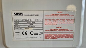 Mikrovlnná trouba MBO MW800 - 4