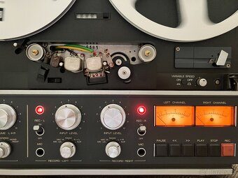 AUDIOFILSKÝ DVOUSTOPÝ VYSOKORYCHLOTNÍ REVOX B77 Mk II CCIR - 4