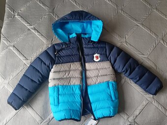 Nová dětská zimní bunda, vel.128 - 4