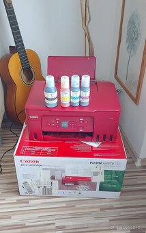 Canon PIXMA G3470, tiskárna,skener,kopírka+náplě,záruka. - 4